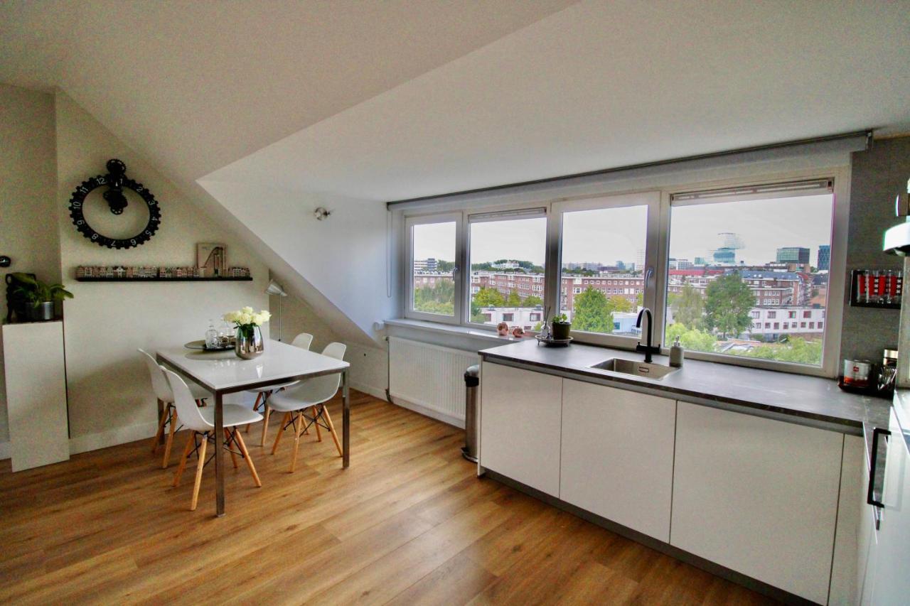 Apartamento Beautiful Penthouse Near Rai And Centre Ámsterdam Exterior foto
