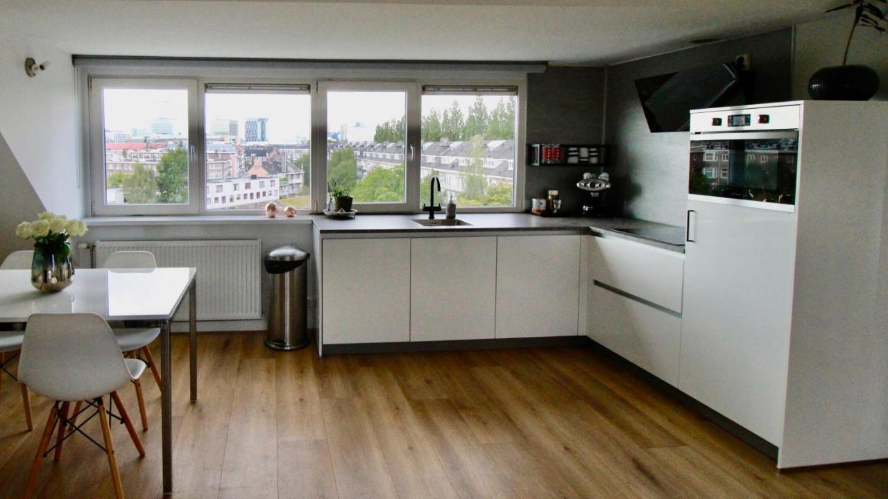Apartamento Beautiful Penthouse Near Rai And Centre Ámsterdam Exterior foto